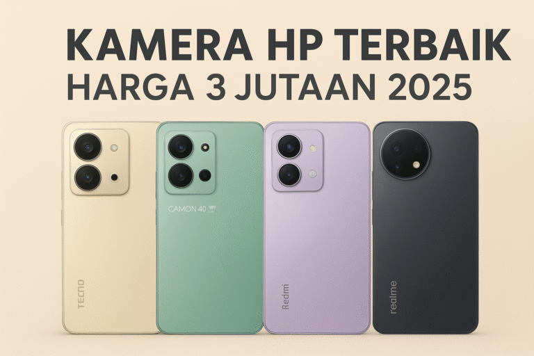 Kamera HP Terbaik 3 Jutaan 2025: Hasil Jernih Harga Bersahabat
