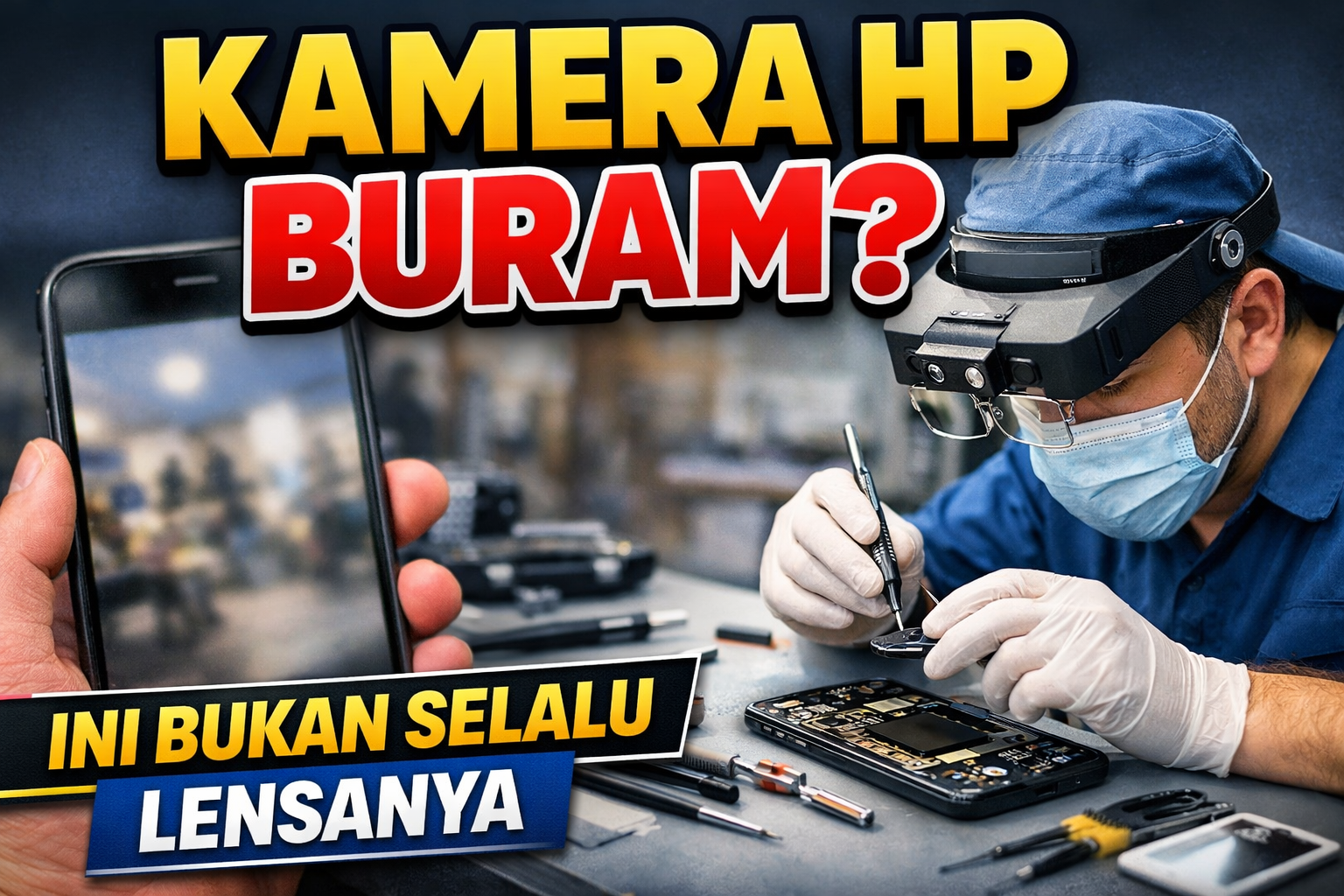 Kamera HP Buram? Ini Penyebabnya