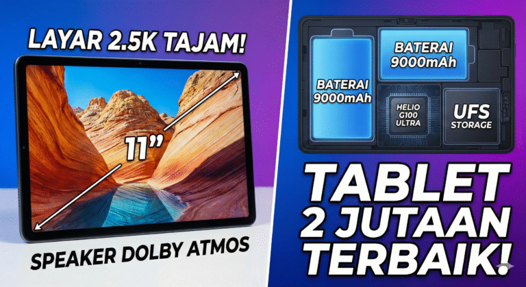 Redmi Pad 2 Indonesia: Tablet 2 Jutaan dengan Layar 2.5K & Speaker Dolby!