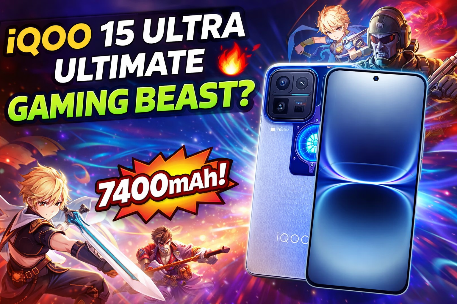 Review iQOO 15 Ultra: Monster Gaming 2026 dengan Kipas Aktif & Baterai 7400mAh