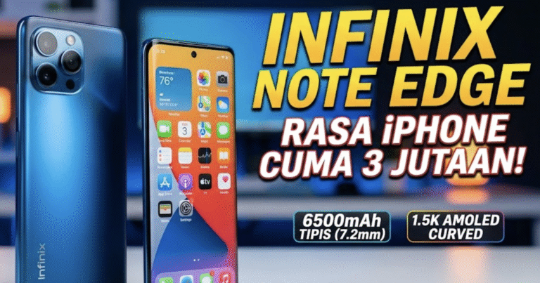 Review Infinix Note Edge: HP 3 Jutaan Rasa iPhone dengan Baterai 6500mAh