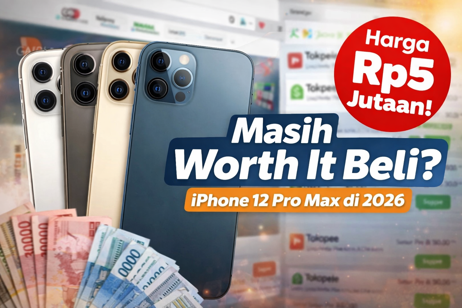 berapa harga iPhone 12 Pro Max