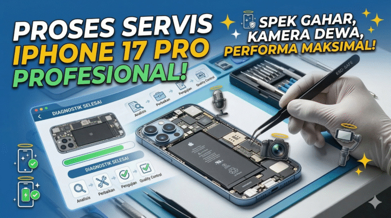 Servis iPhone 17 Pro Rahasia Jeroan & Tantangan Perbaikan Terbaru