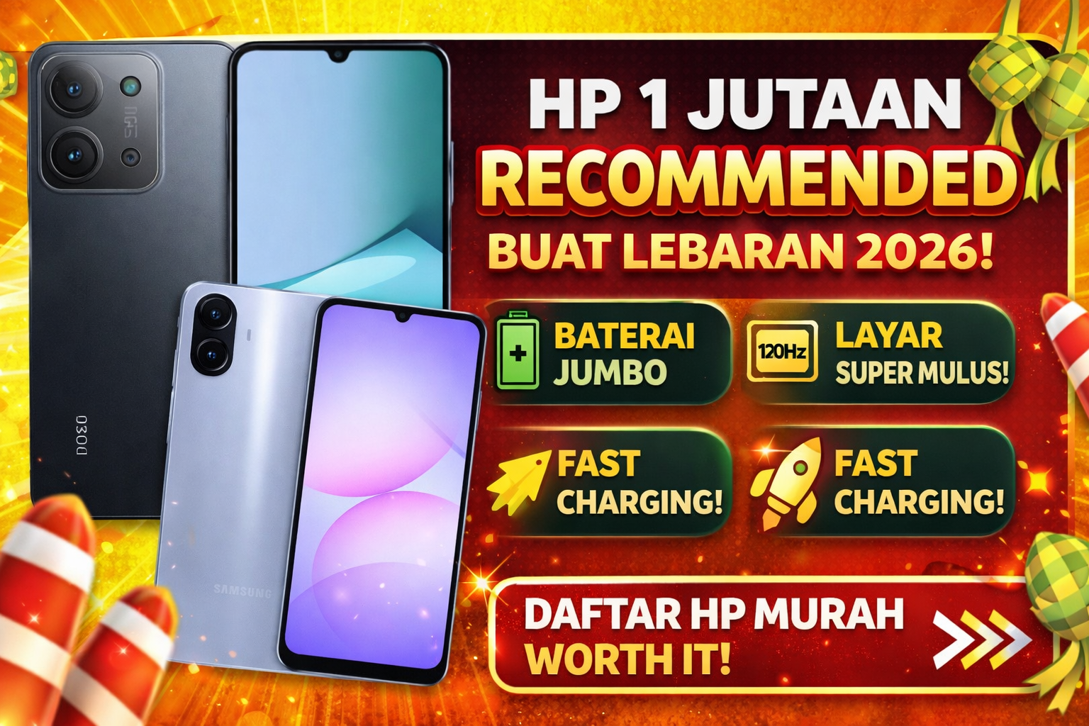 HP 1 Jutaan Lebaran 2026