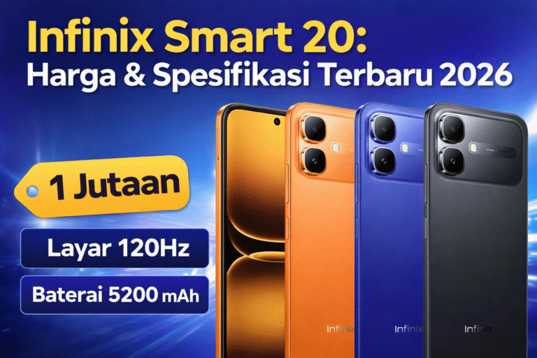 Infinix Smart 20 Harga dan Spesifikasi Terbaru 2026