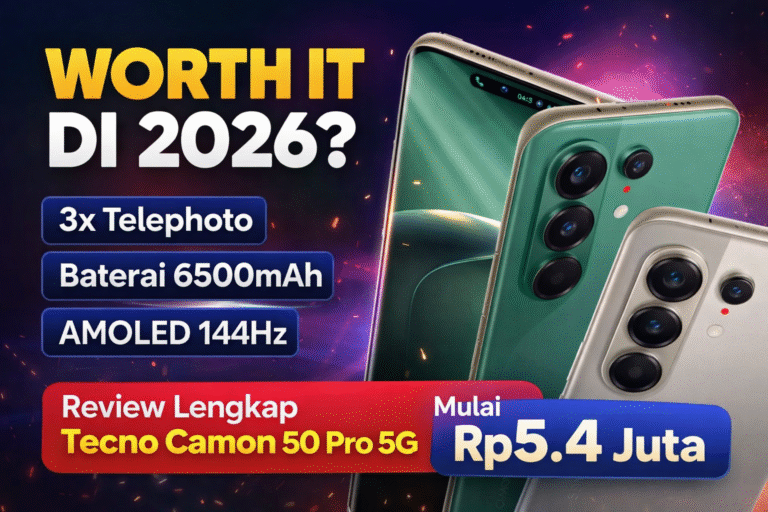 Review Tecno Camon 50 Pro 5G: Apakah Worth It di 2026?