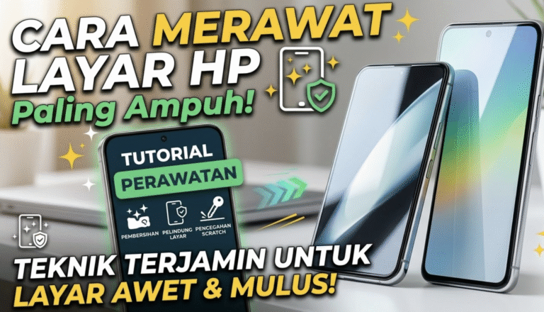 Waspada! Cara Merawat Layar HP agar Bebas Shadow dan Green Line