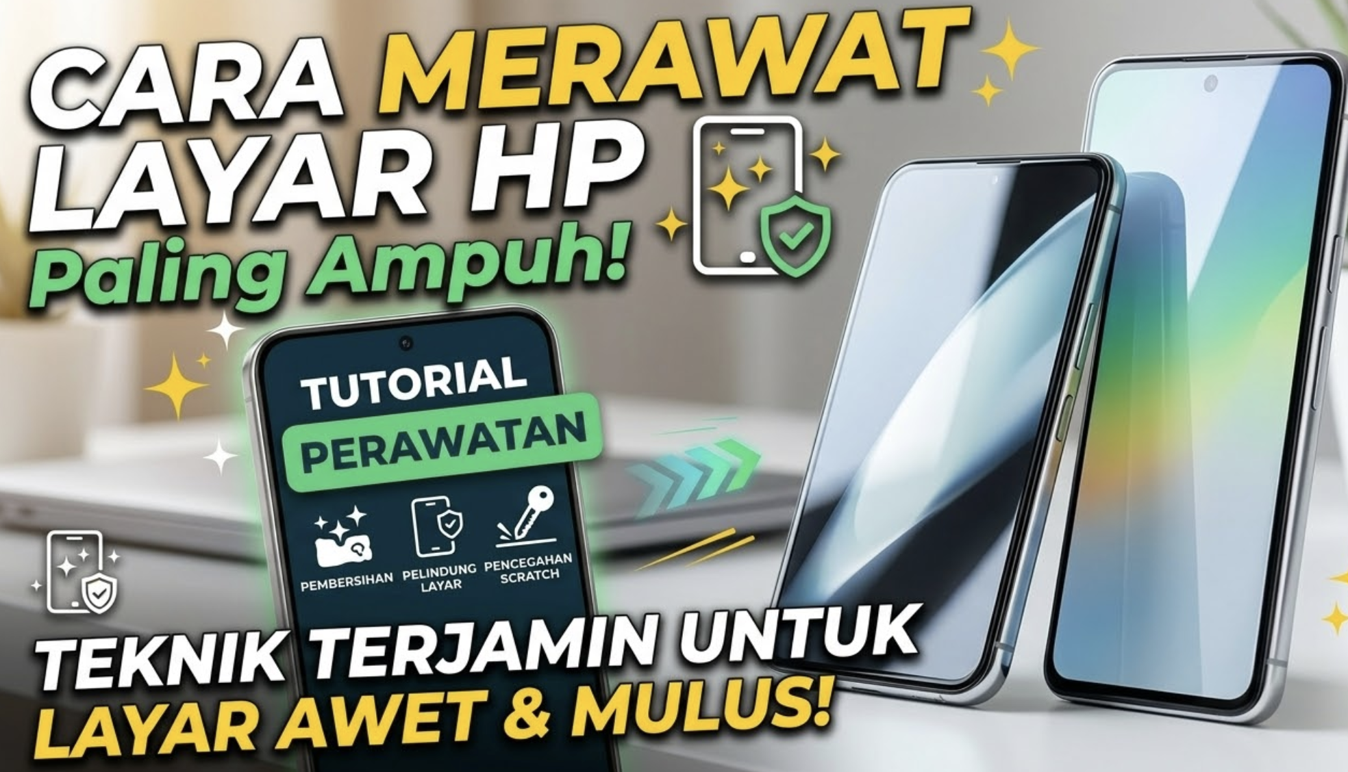 Waspada! Cara Merawat Layar HP agar Bebas Shadow dan Green Line