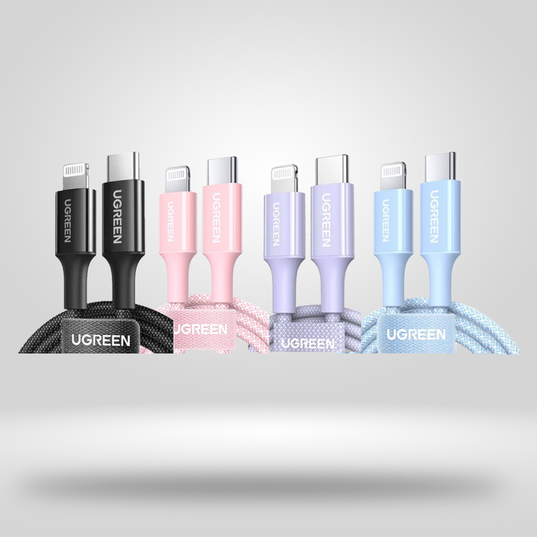 Ugreen Cabel C To Lightning Weaven 1M