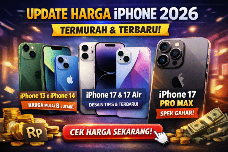 Update Harga iPhone Terbaru di 2026, Mulai Rp8 Jutaan