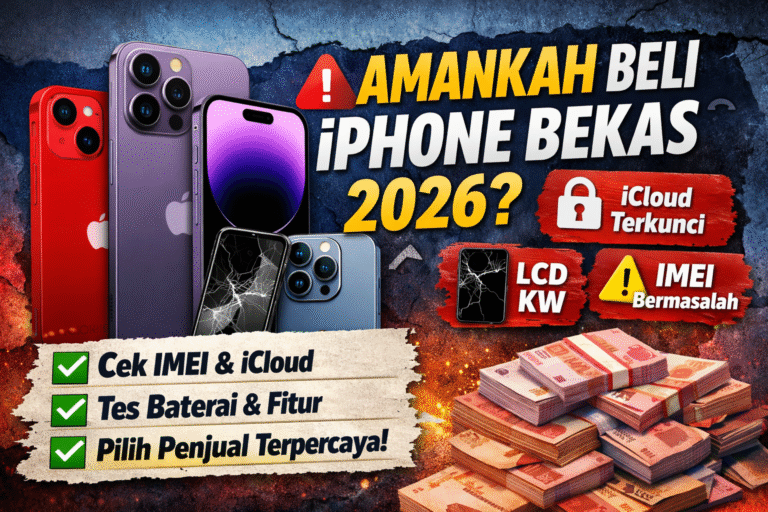 Cara Beli iPhone Bekas Agar Tidak Tertipu 2026