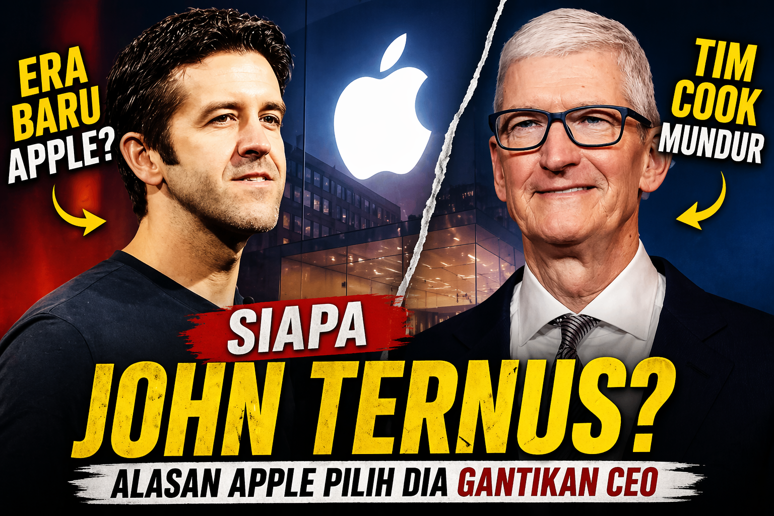 Siapa John Ternus? Ini Alasan Apple Pilih Dia Gantikan Tim Cook