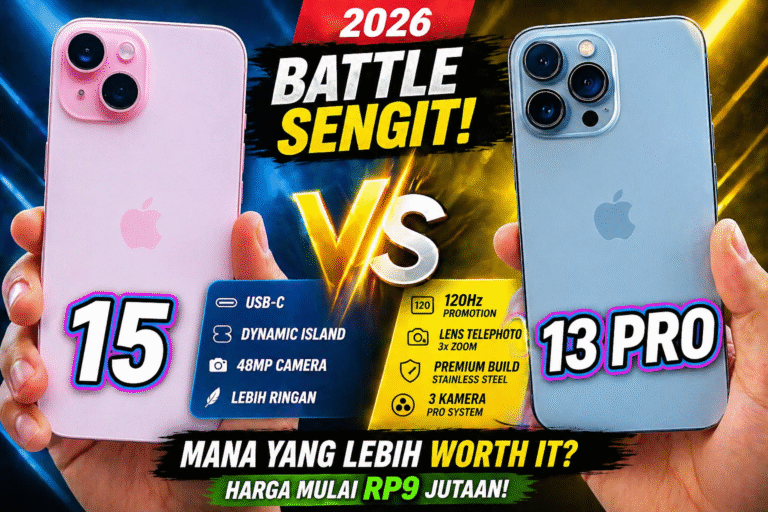 iPhone 13 Pro vs iPhone 15. mana yang lebih worthit?