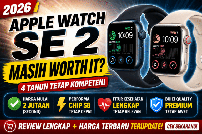 Apple Watch SE 2 di 2026: Masih Worth It? Harga, Spesifikasi & Review Lengkap