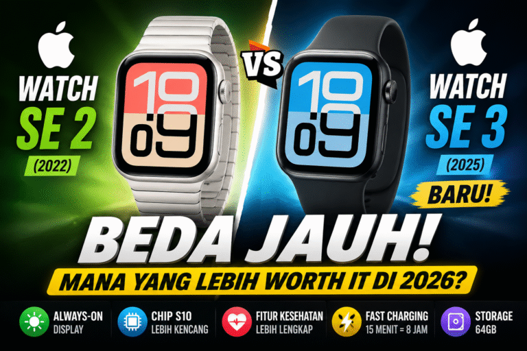Apple Watch SE 2 vs SE 3: Mana yang Lebih Worth It di 2026?