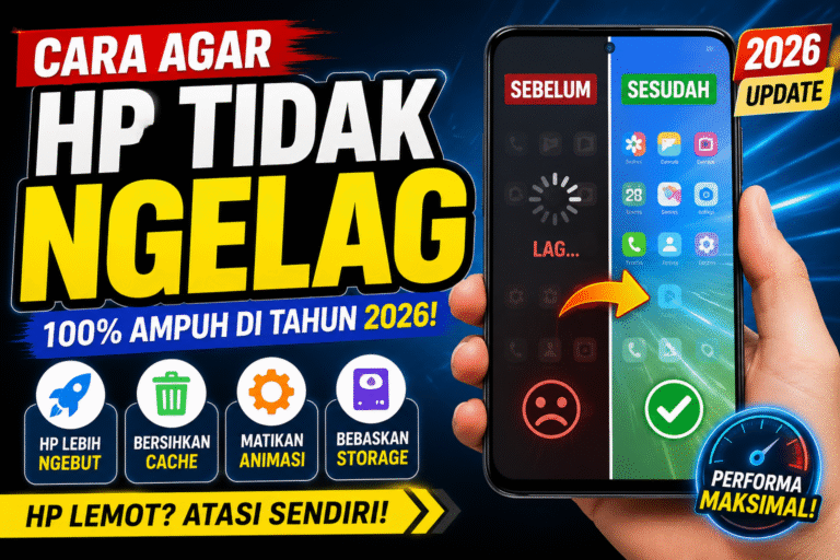 Cara Agar HP Tidak Ngelag dan Makin Lancar di 2026