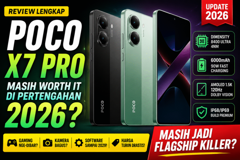 Poco X7 Pro Masih Worth It di 2026? Review Lengkap & Alasan Harus Beli Sekarang