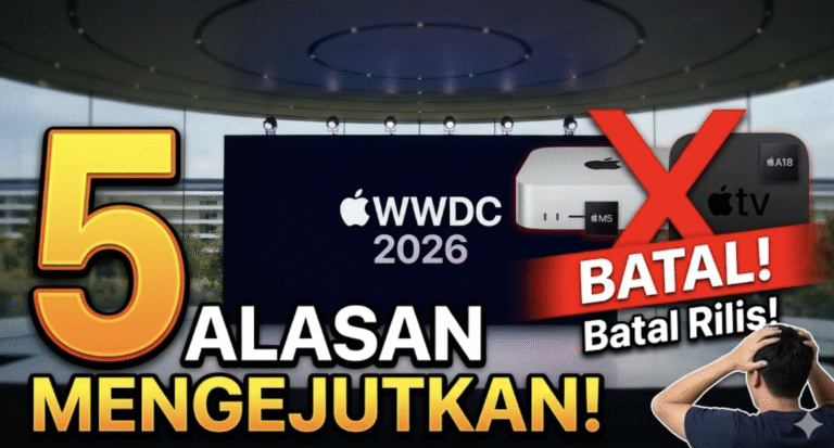 WWDC 2026 Apple: 5 Alasan Mengejutkan Mac Mini M5 & Apple TV Batal Rilis!