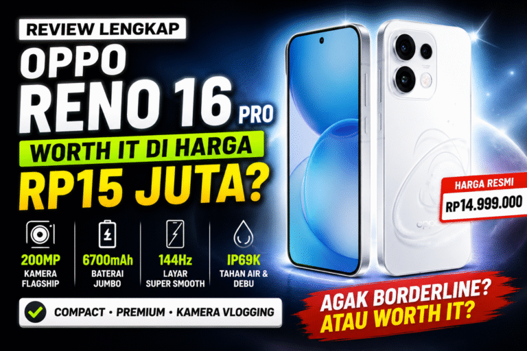 Oppo Reno 16 Pro Review: Worth It dengan Harga Rp15 Juta?